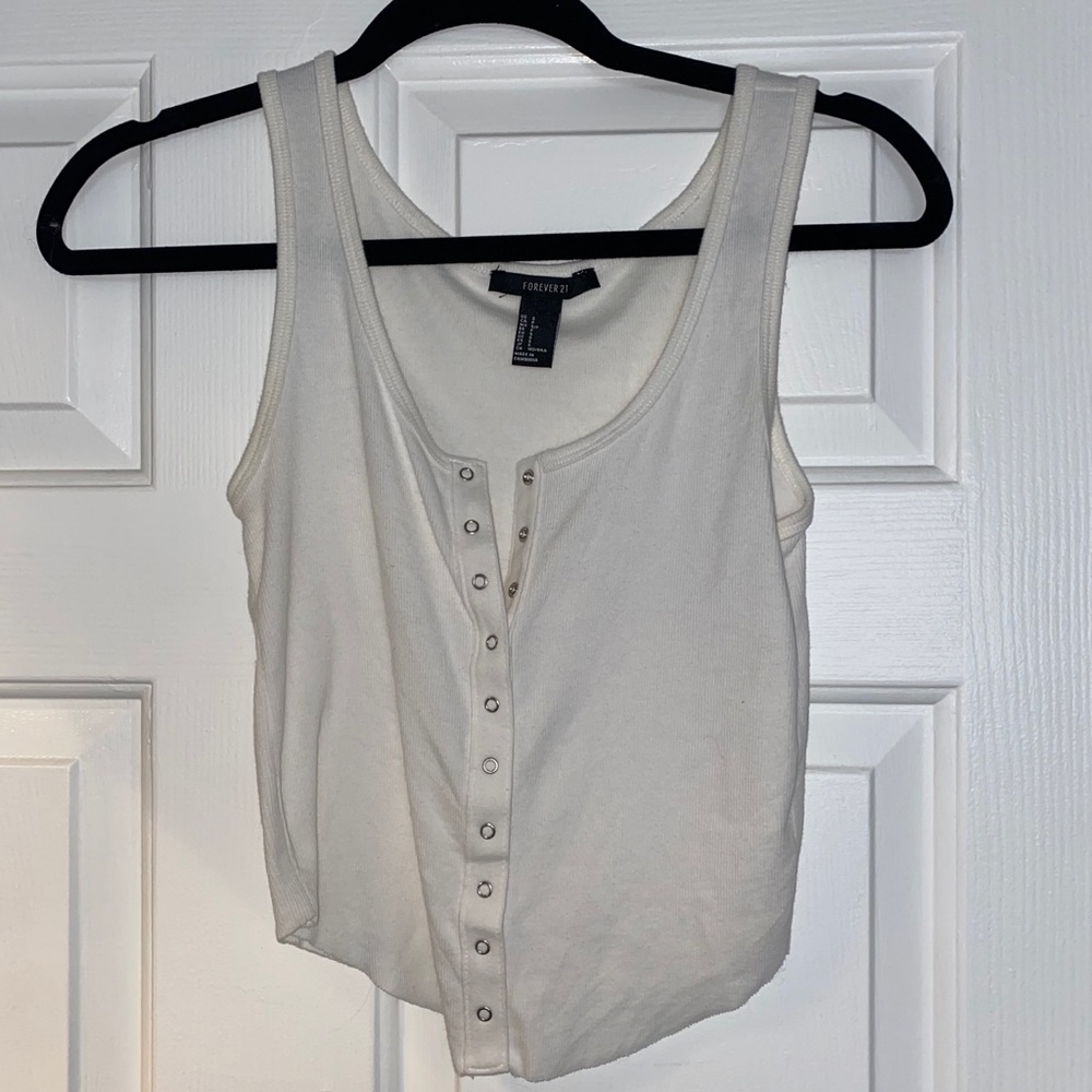 Cute Crop Top Tank Top